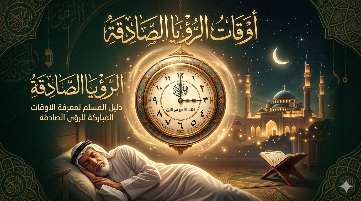 أوقات الرؤيا الصادقة وعلاماتها — دليل شامل لتمييز الرؤيا الحقيقية